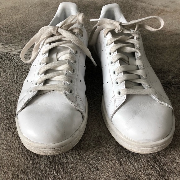 All White Adidas Superstars - Picture 2 of 6